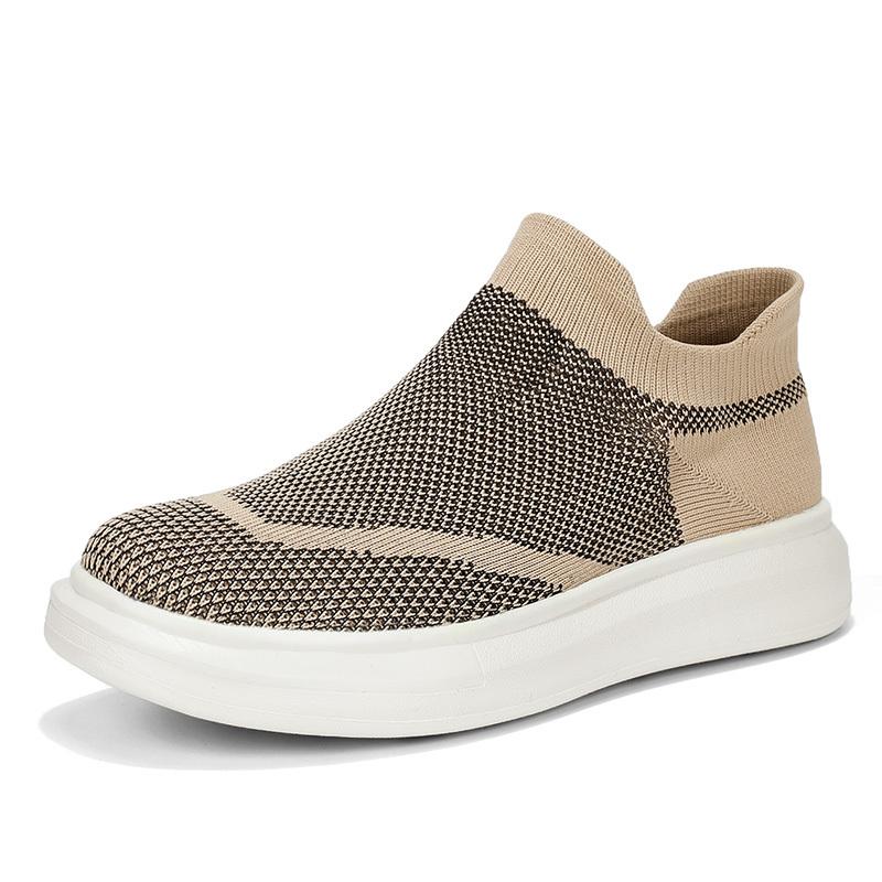 Brand Men Platform Sneakers Spring 2022 Breathable Loafers Men Shoes Newest Plus Size 46 Women Sneakers Zapatillas Hombre 36