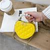 Cute Children's Heart-shaped Crossbody Bags Pearl Handle Girls Mini Shoulder Messenger Bag Princess Wallet Coin Purse Handbags