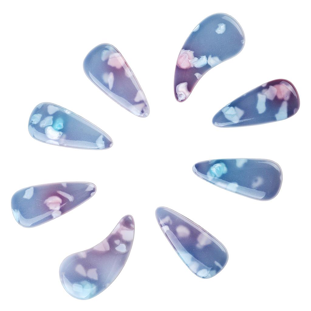 8Pcs Finger Picks Silicone Delicate Smoothly Appearance Elastic Professional Nail Covers