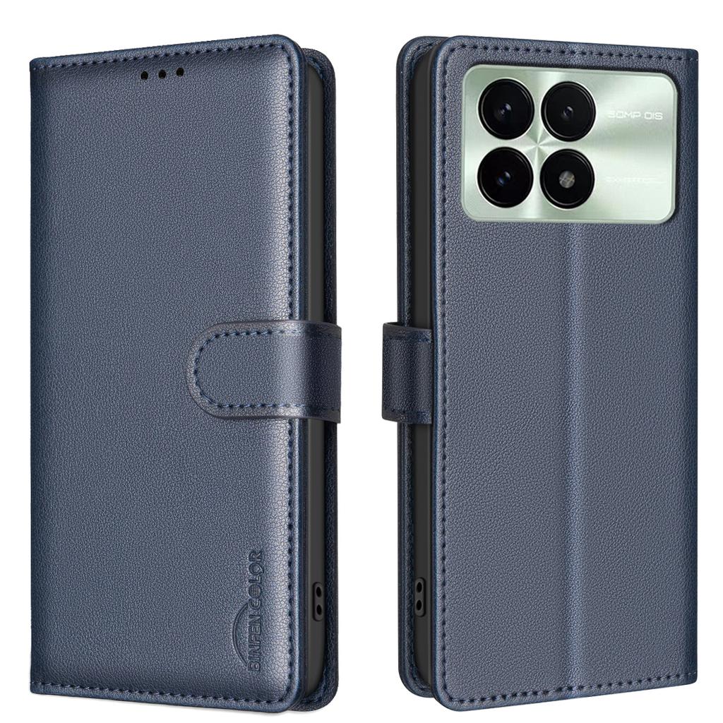 BINFEN COLOR BF32 For Xiaomi Redmi K70 Pro 5G/K70 5G/Poco F6 Pro 5G RFID Blocking PU Leather Phone Cover