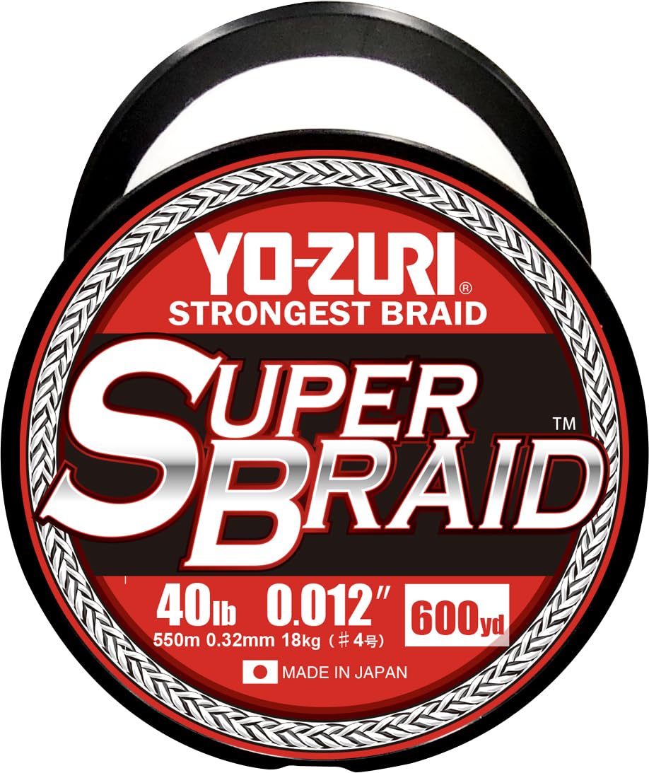 

PE Line Super Braid 600YDS 40Lbs White YO-ZURI Color белый
