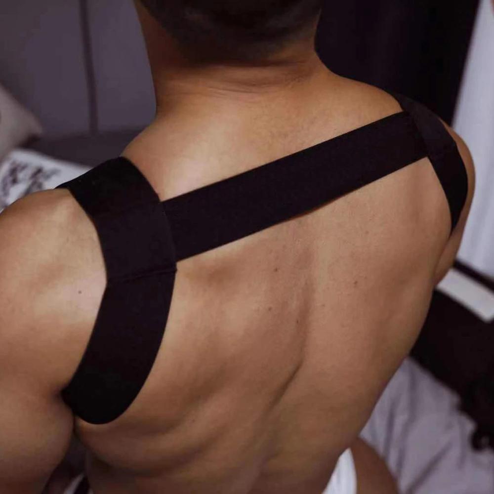 Sele Mann Sexy Voksen Mann Bondage Sett Elastisk Undertøy Brystbur Stropper Utsparte Belter Homoklær for Sex Kostyme
