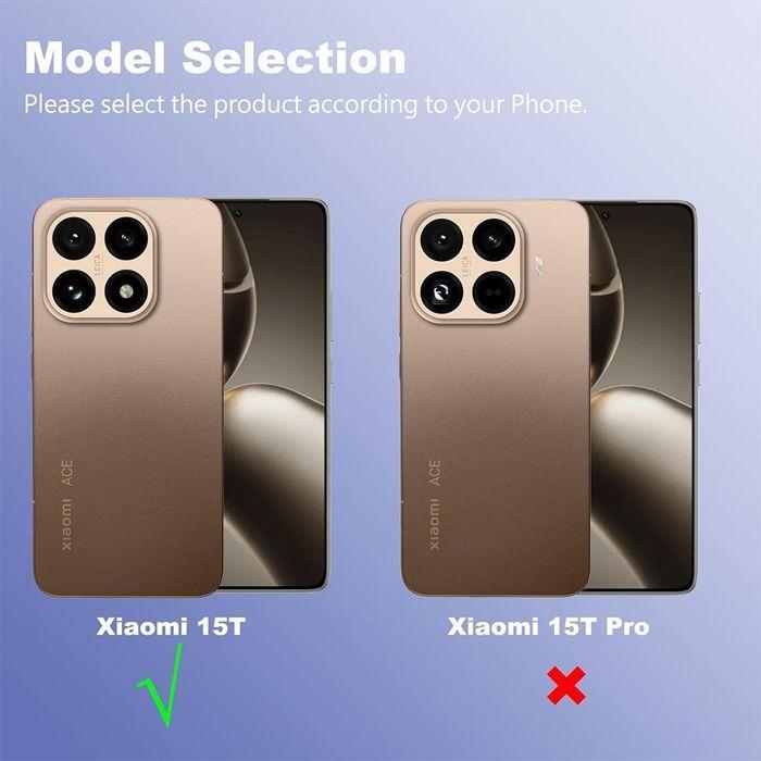 Coque de protection - E.F.Connection - Xiaomi 15T - Silicone Transparent - Antichoc - Slim