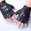 Spezialkräfte Herren Leder Halbfingerhandschuhe Für Outdoor-Fitness Und Taktisches Training