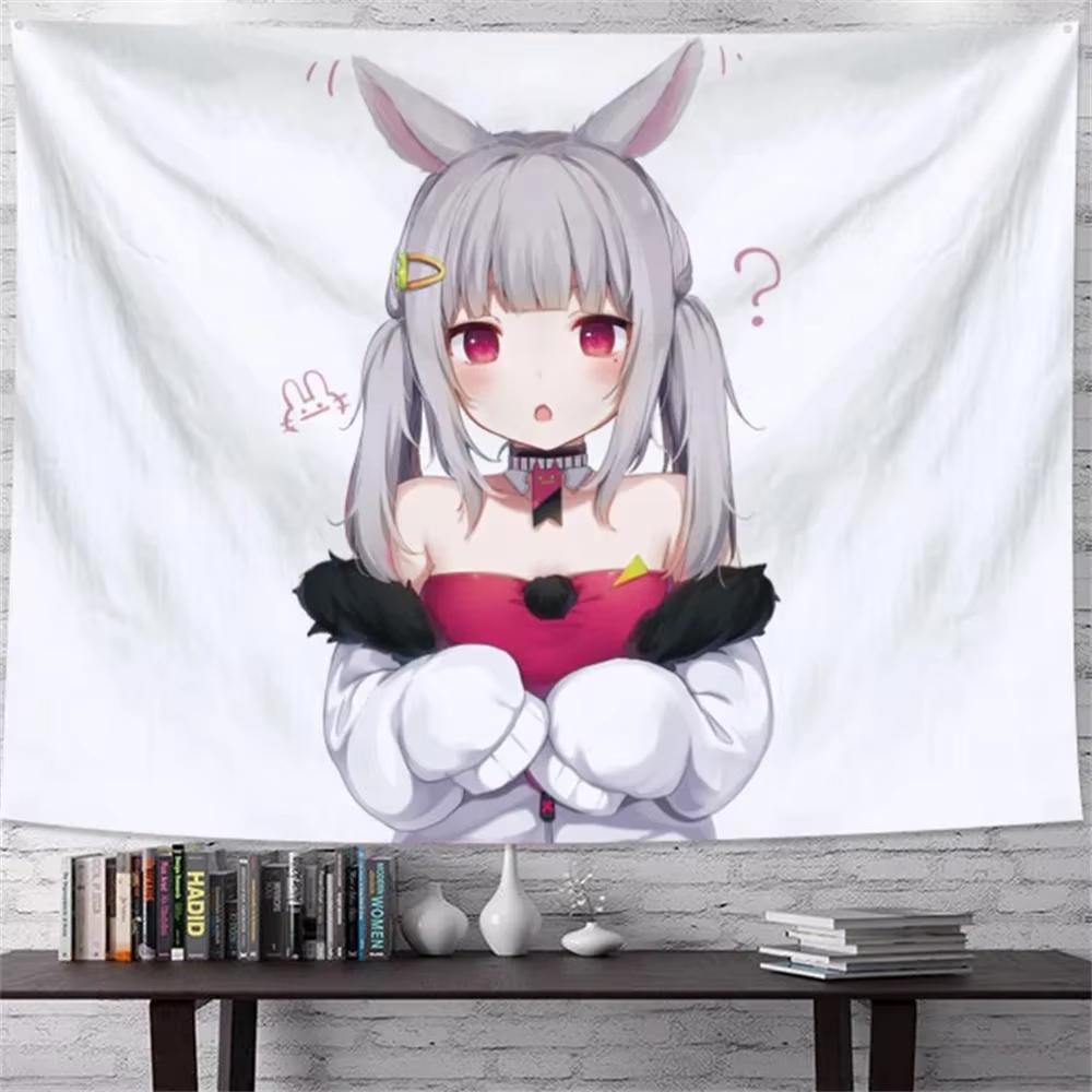 A Shou Anime Tapestry  Cute Wall Hanging Decor for Dorm  Home Kawaii Room Decoration