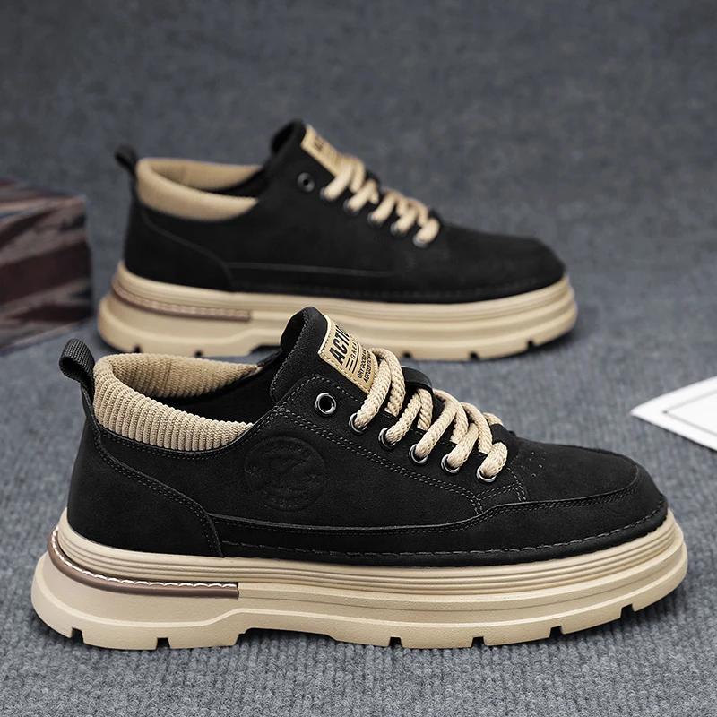 

Осенняя мужская обувь. Новая дышащая рабочая защитная обувь. Новая многоцелевая нескользящая спортивная удобная стелька из ЭВА. Верх из резины. 39