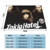 Tokio Hotel Tom Kaulitz Blanket Soft Warm Flannel Throw Blanket Bedspread for Bed Living Room Picnic Travel Home Couch