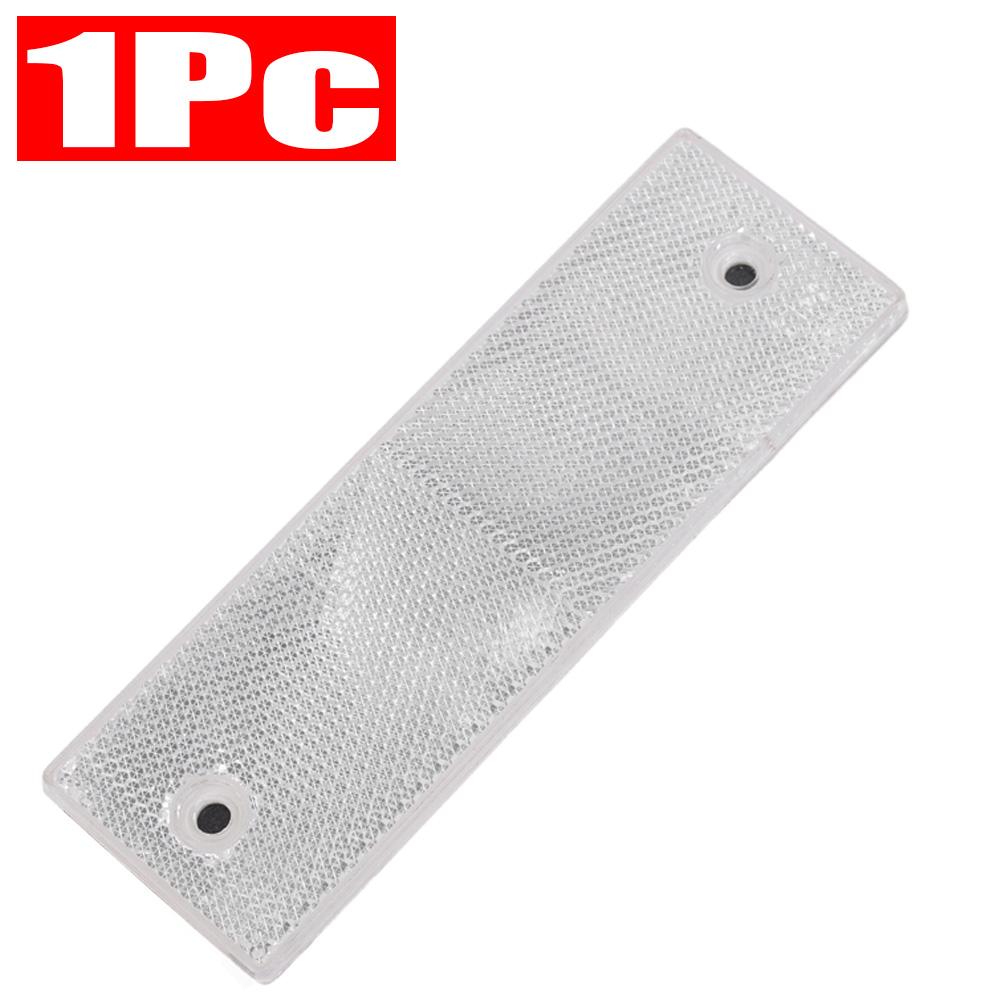 Reflective Strips Night Safety Warning Tape Plastic Truck Reflective Stickers Red and White Reflector Decorative Stickers 1-5PCS