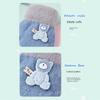 Cute Bear Kids Winter Gloves Knitted Wool Glove Bracers Hand Warmer  For Children Toddler Kids