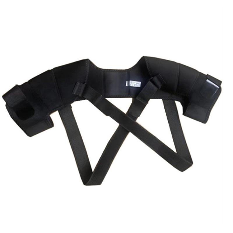 1PC Sports Double Shoulder Strap, Double Shoulder Strap Bidirectional Adjustable Pressurized Breathable Protective Strap Cross Shoulder Strap