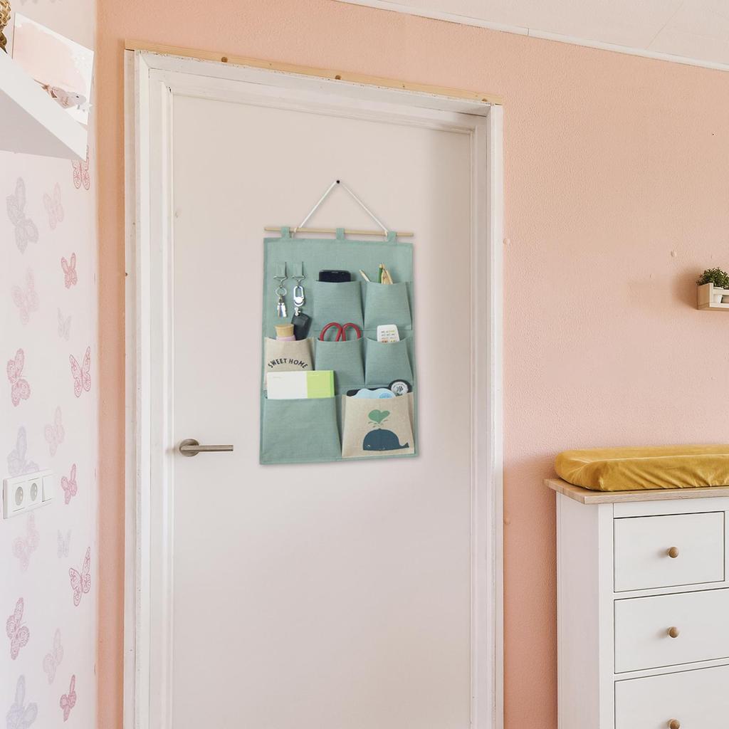 Wall Hanging Storage Bag Wall Door Closet Hanging Bag Organizer Large Classified