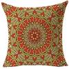 Luxurious National Ancient Pattern Cotton Linen Pillowcase For Car And Sofa Cushion