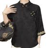 2026 Summer Chinese-Style Elegant Shirt for Middle-Aged & Elderly Women