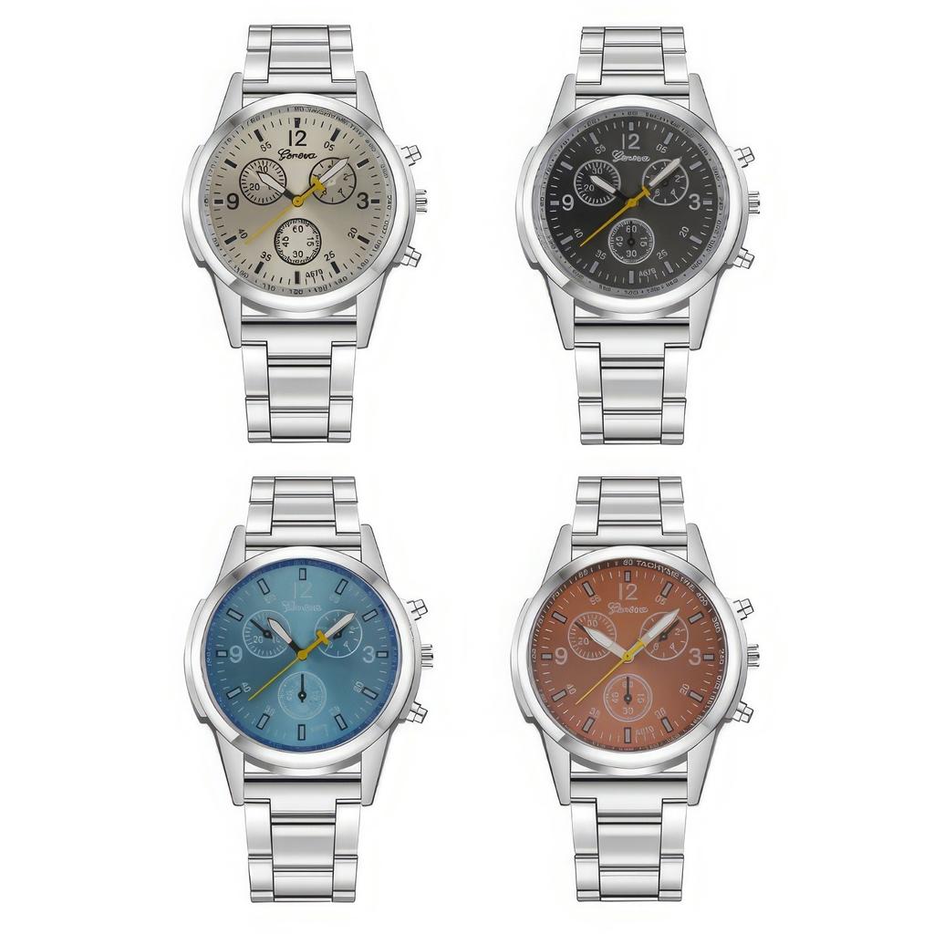 Men's Waterproof Luminous Running Alarm Clock Watch