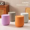 New 2026 Mini Desk Trash Can With Press Open Lid, Large Mouth Sunflower Design Household Waste Bin