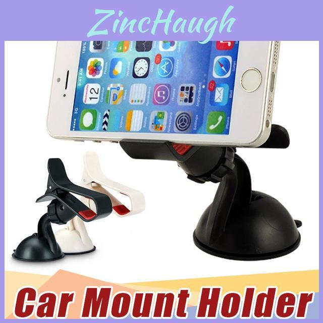 Holder Phone Car For Iphone Gps Cars Holders Ratotable Soporte Movil Mobile Car Stand Phone