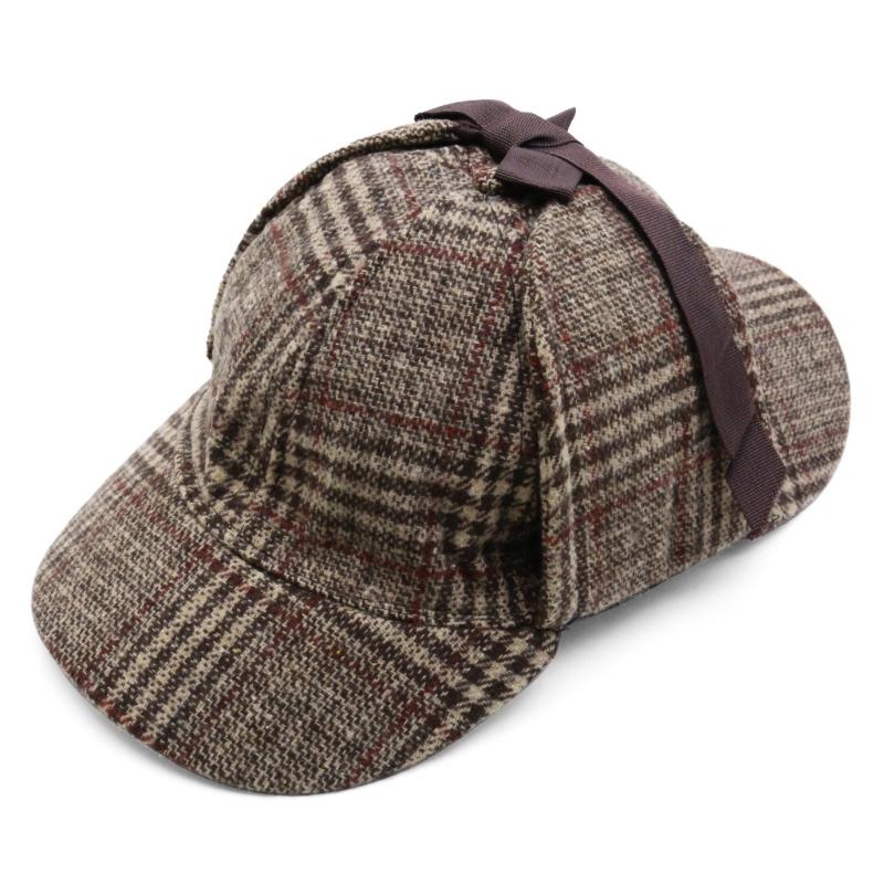 3Pieces Detective Costume Accessories for Adult Teen Detective Hat Magnifying Glass Eyeglass Holmes Detective Kit