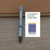 1Pc Ballpoint Pen + 8 Refills Black Blue Red Ink Gel Pen Bullet Tip 0.5mm Rollerball Pen School Office Supplies Stationery Pen