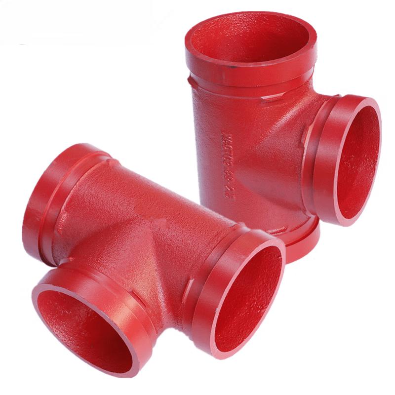 Chuyu Xin Grooved DN100 Equal Tee
