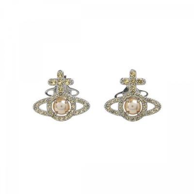 Vivienne WeStwood Fw25 Damen S Perlenohrring Olympia
