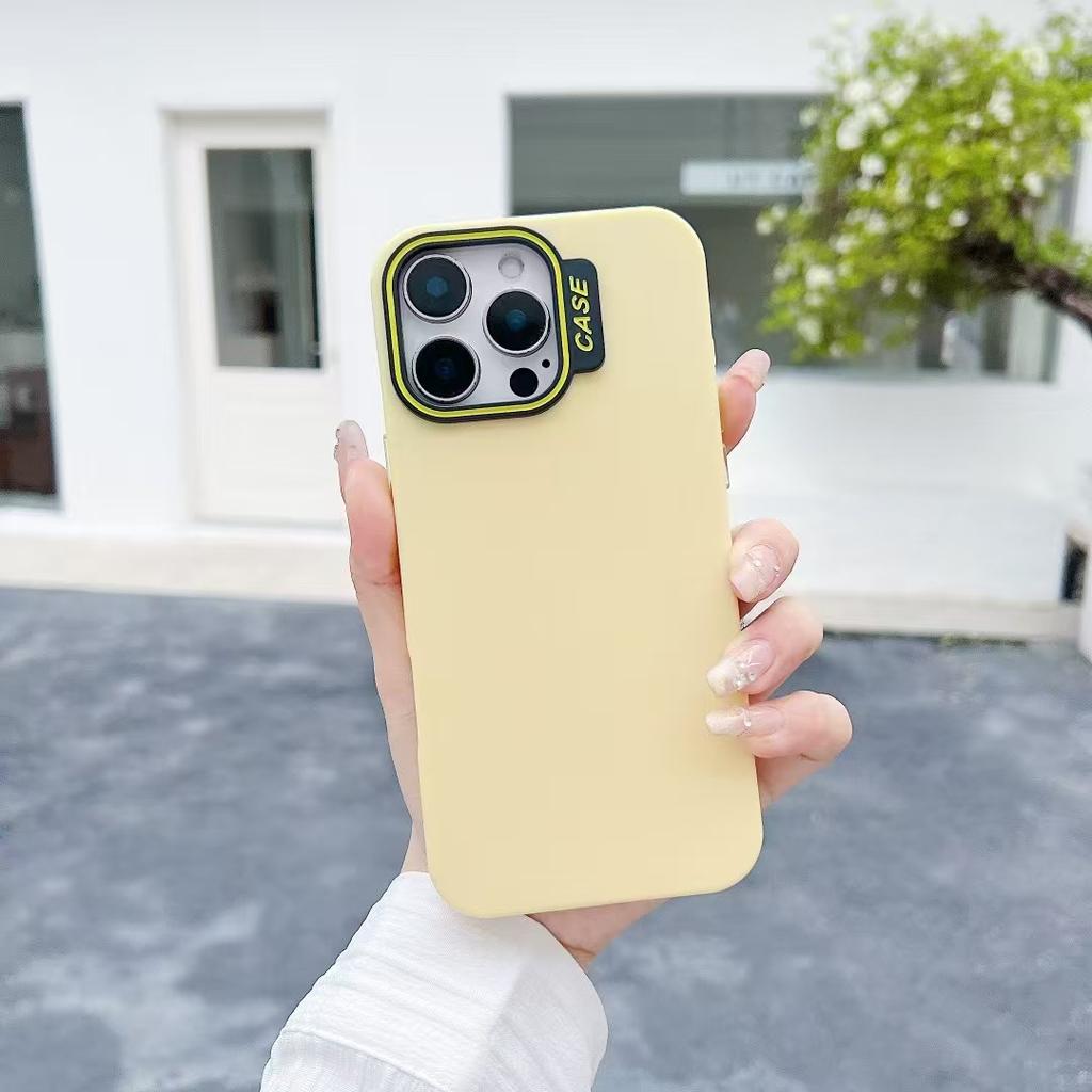 Suitable for Ip16 Phone Cases, Solid Color Dopamine, Apple 15, Simple and Elegant 13, Skin-feel Soft Case Pm