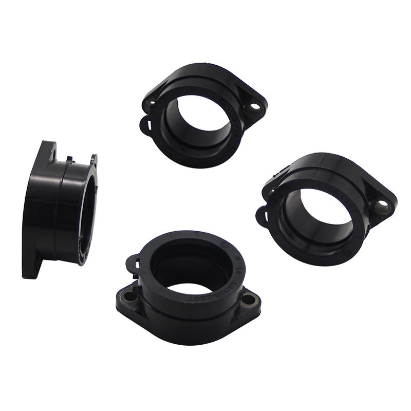 Motorcycle Carburettor Interface Adapter Intake Manifold For Kawasaki GPZ 1100 E ZXT10E F ABS ZRX C ZRT10C OEM:16065-1307 4Pcs