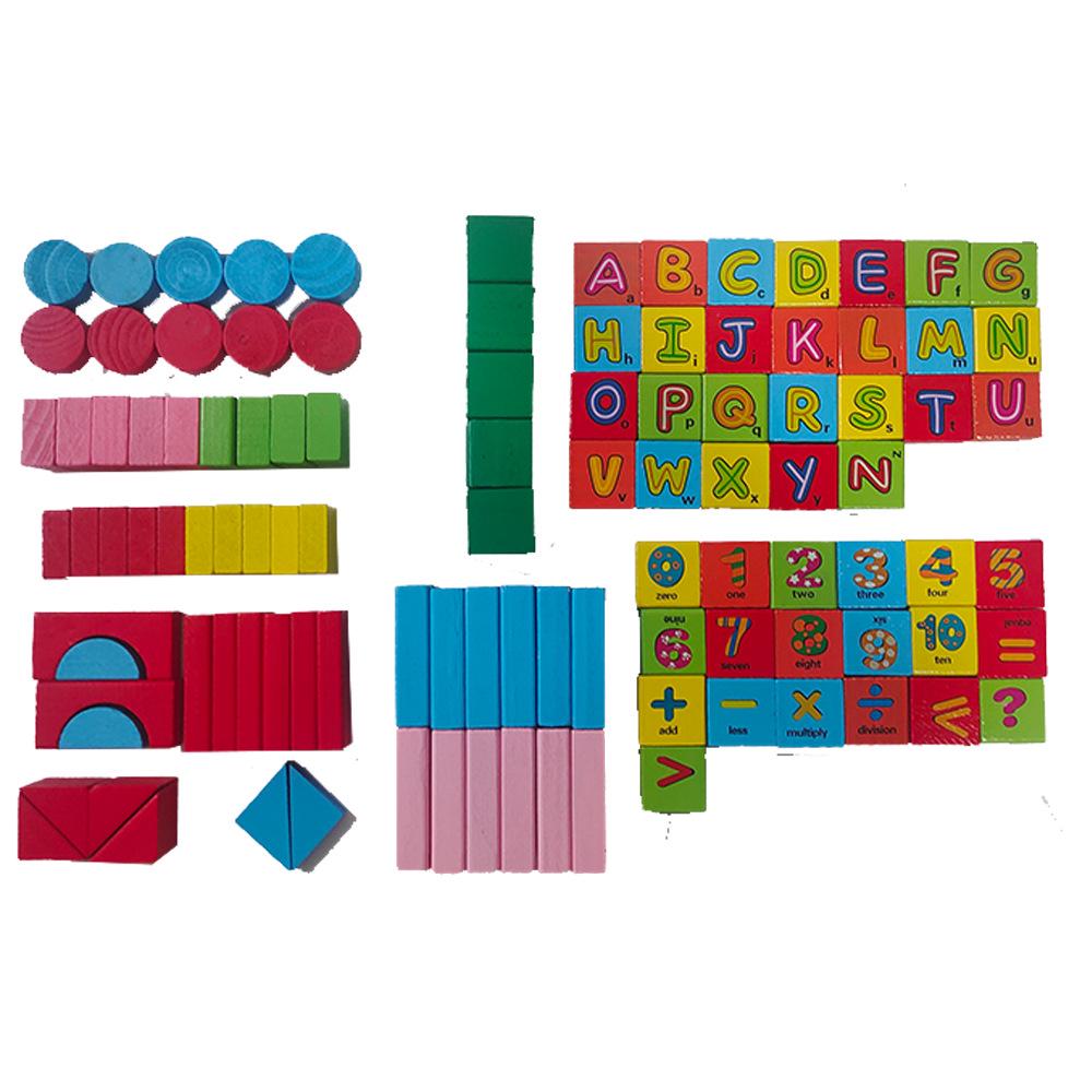Large Wooden Building Blocks Puzzle for Children - Educational Toy for Boys and Girls