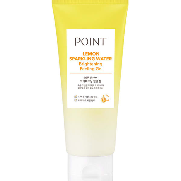 Point Lemon Rozjasňující peelingový gel s perličkami 100 ml