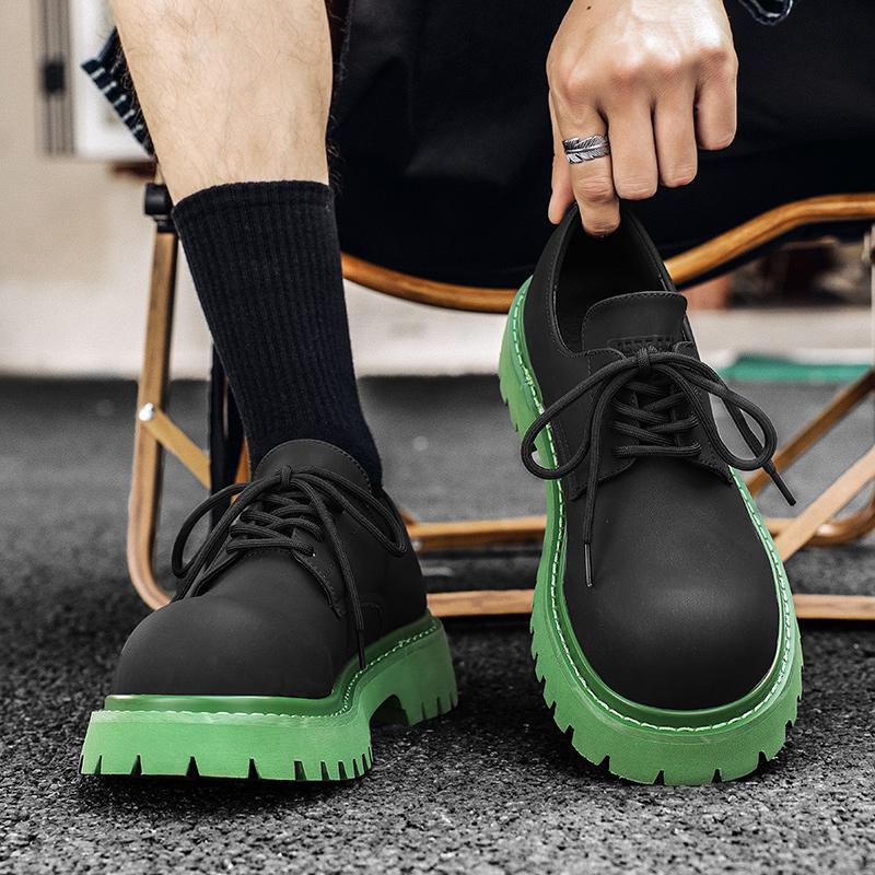 Fashion Men's Summer Small Leather Shoes Tassel Fashion Platform New Trend Versatile Japan Korean Business Casual Shoes Suit Men's Shoes