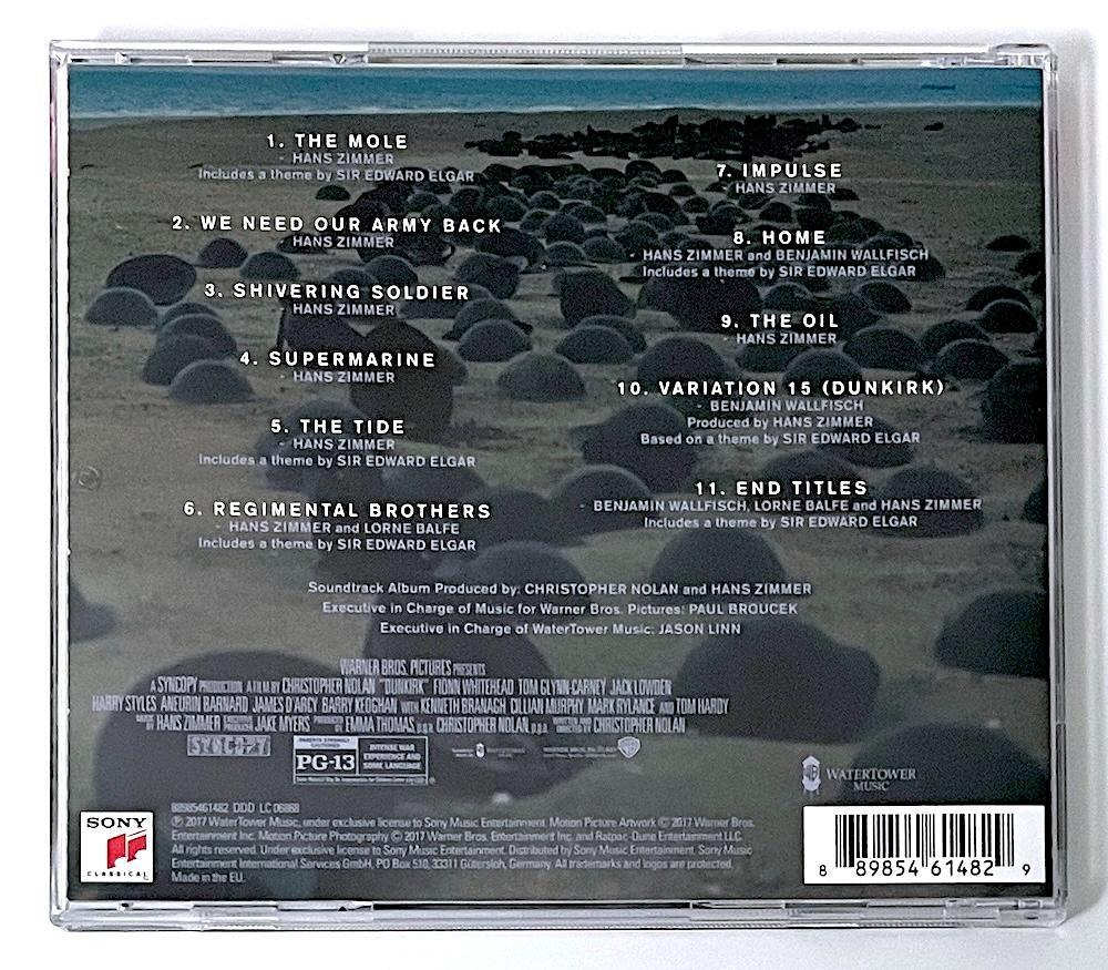 [USED] CD Dunkirk Soundtrack Hans Zimmer Christopher Nolan
