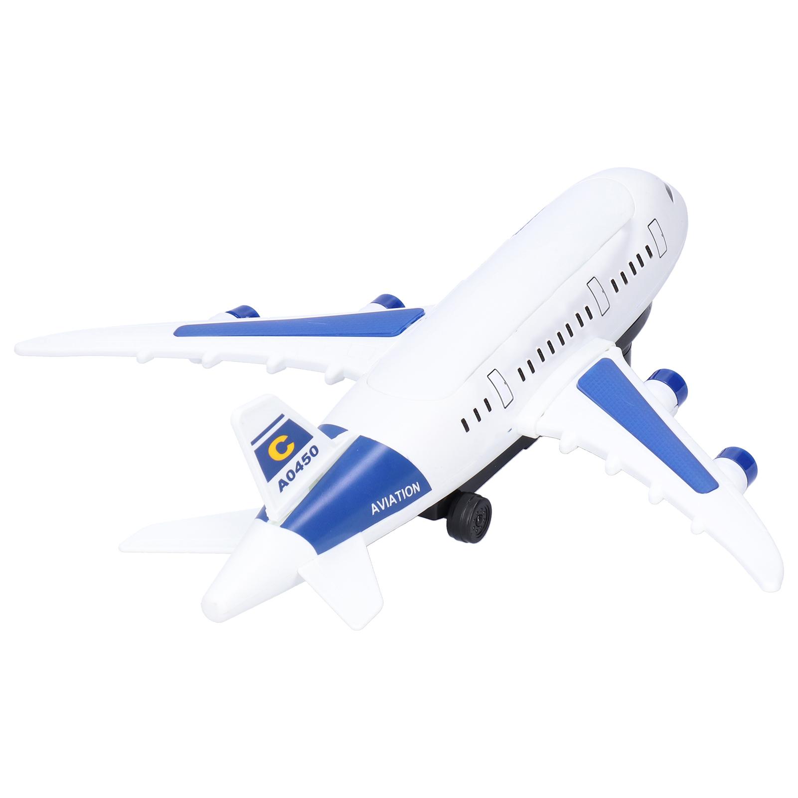 Electronic Airplane Toy Children Airplane Aircraft Model Toy with Light Music Effect