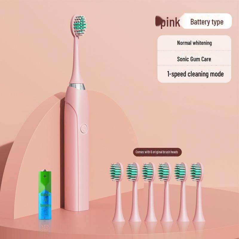 Rechargeable Ultrasonic Electric Toothbrush with Soft Bristles and Water Flosser