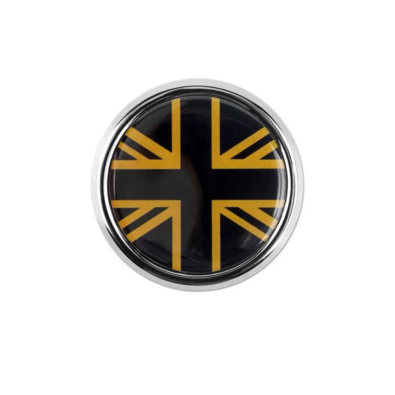 3D Metal Car Front Grille Emblem Badge Sticker For MINI JOHN Cooper S Works JCW R56 R60 R61 F50 F54 F55 F56 F60 Auto Accessories