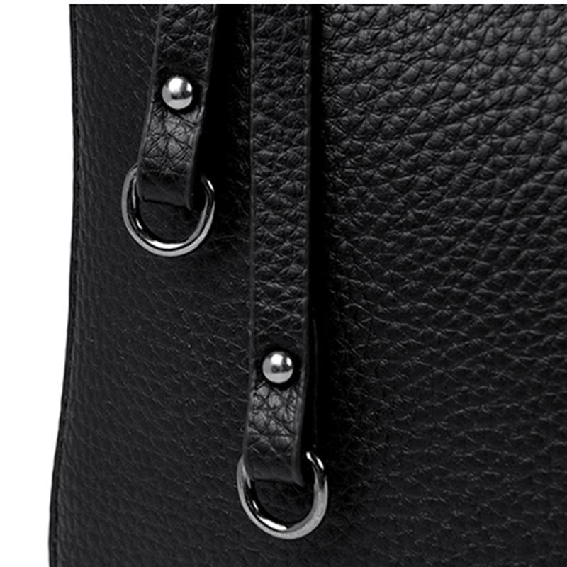 Women's Vintage Leather Crossbody Bag Multi-Pocket Soft Leather Shoulder Bag Tassel Shoulder Bag for Daily Use Shopping Commuting