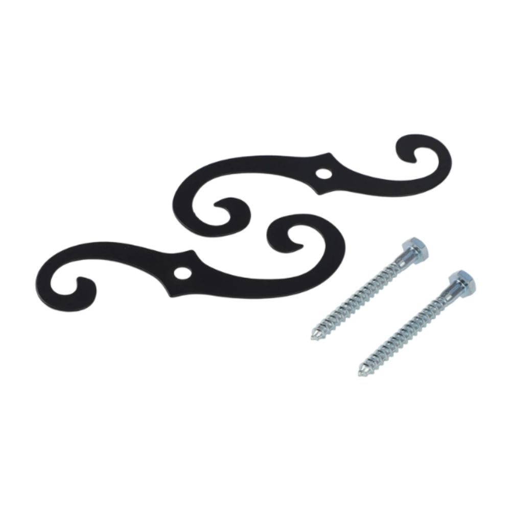 Cast Iron Material Cast Iron Shutter Fasteners Rustproof Coating Shutter Hook  Window Security