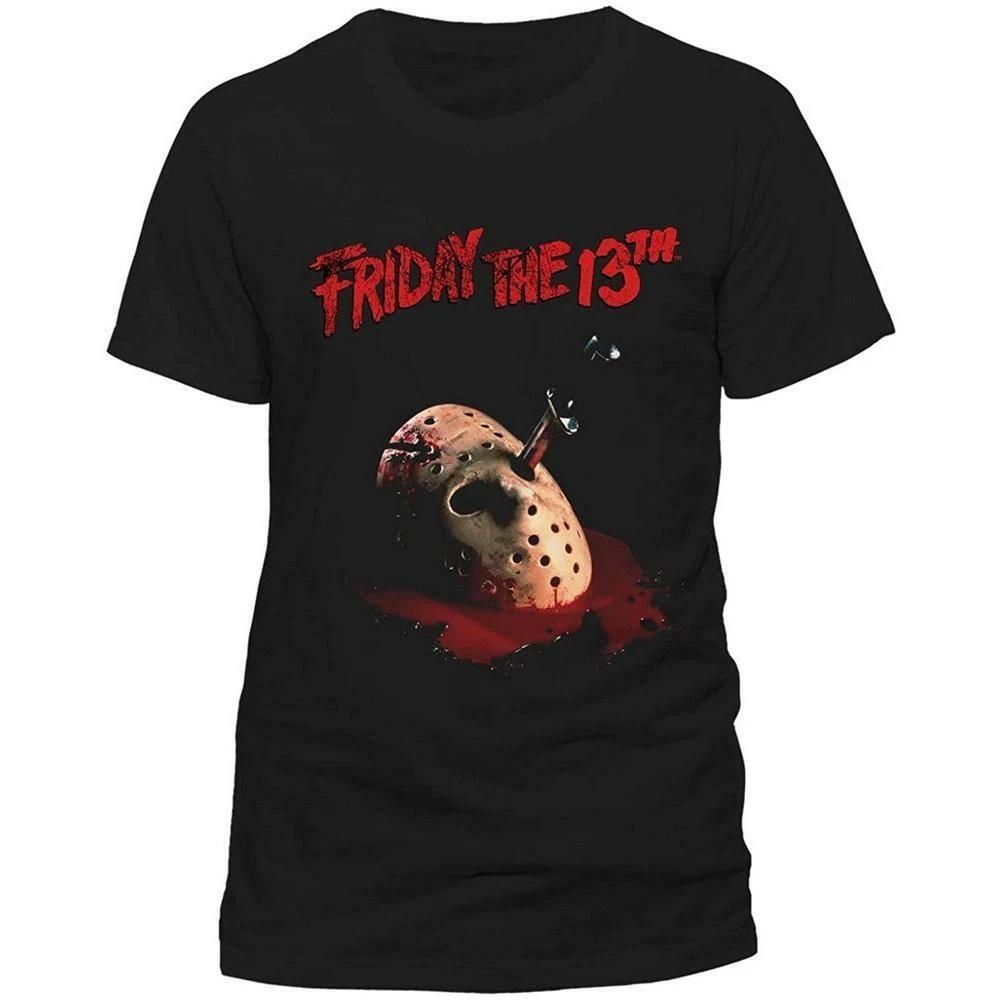 Unisex T-shirt Friday the 13th Dagger Black 2XL