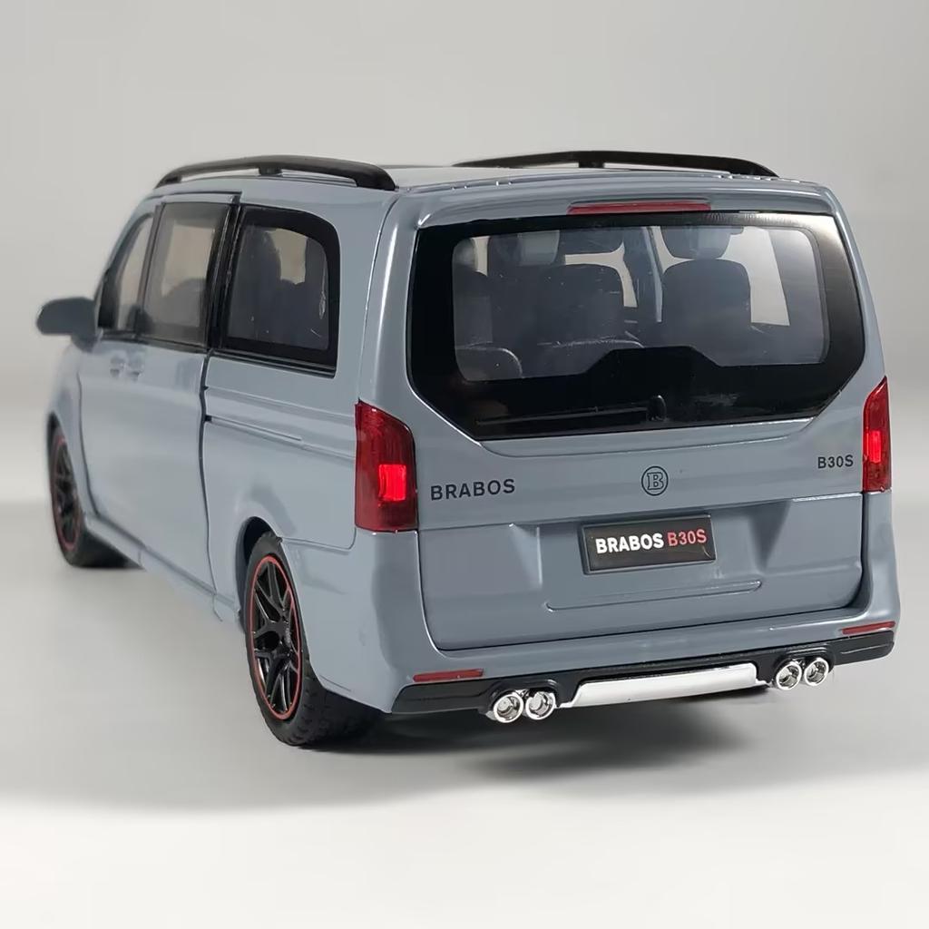 1:24 Mercedes Benz B30 V-Class MPV Alloy Metal Diecast Model Car Home Decoration And Computer Desktop Ornaments Holiday Present