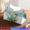 LIEI Car Desktop Trash Can and Tissue Box