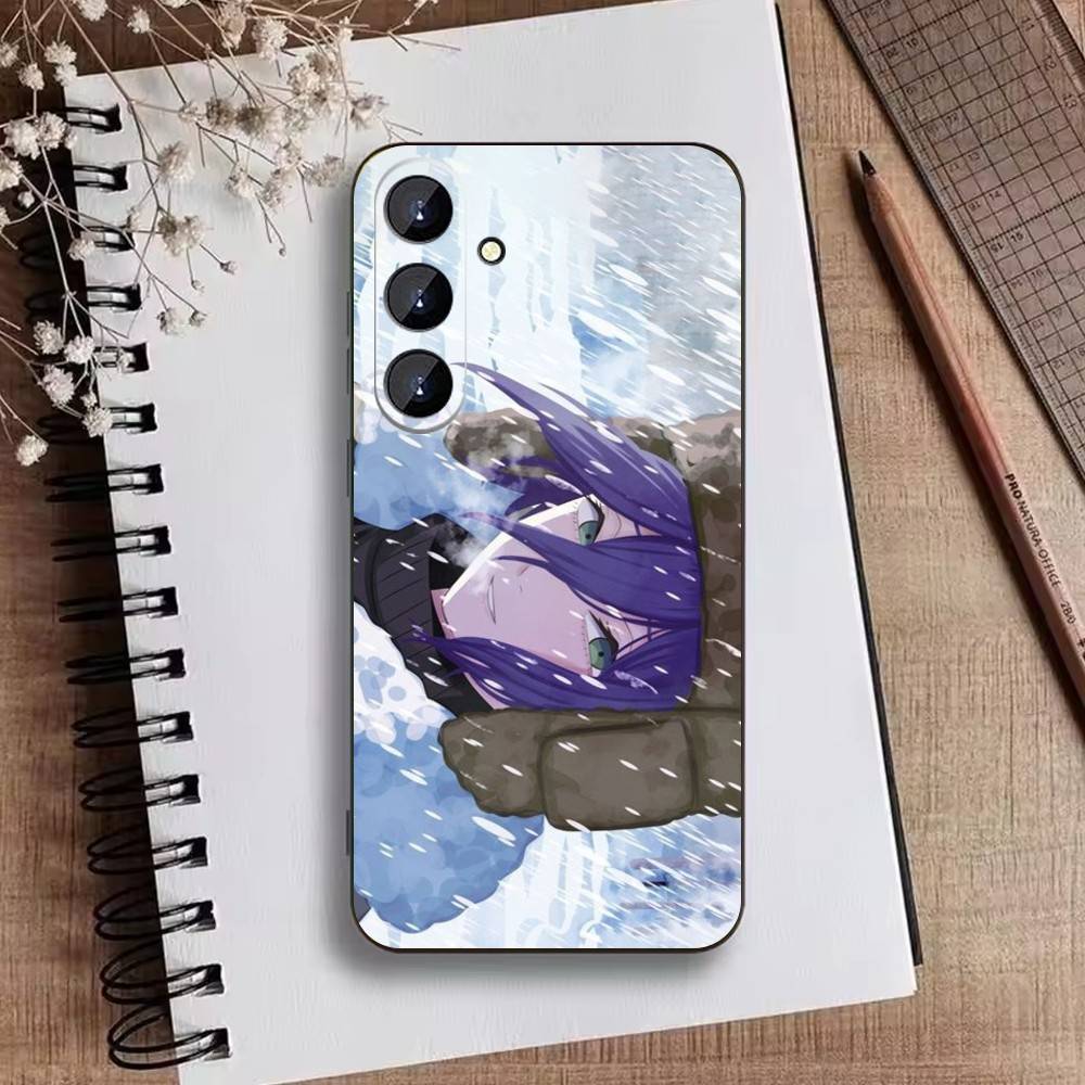 

H-Reze C-Chainsaw Man Phone Case For Samsung Galaxy A73,21,22,32,71,53,52,51,80,5G Soft Black Cover Samsung a73 5g