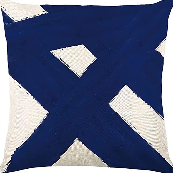 Popular Simple Abstract Geometric Pillow Case Nordic Morandi Home Sofa Car Cushion Cover