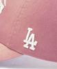 Emelbi Vintage Washed Curve Logo Unstructured Ball Cap La (Pink)