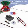 1Set Chinese Calligraphy Brush Ink Set Easy Use Painting Writing Brush Kit Calligraphy Gift Chinese Painting Set