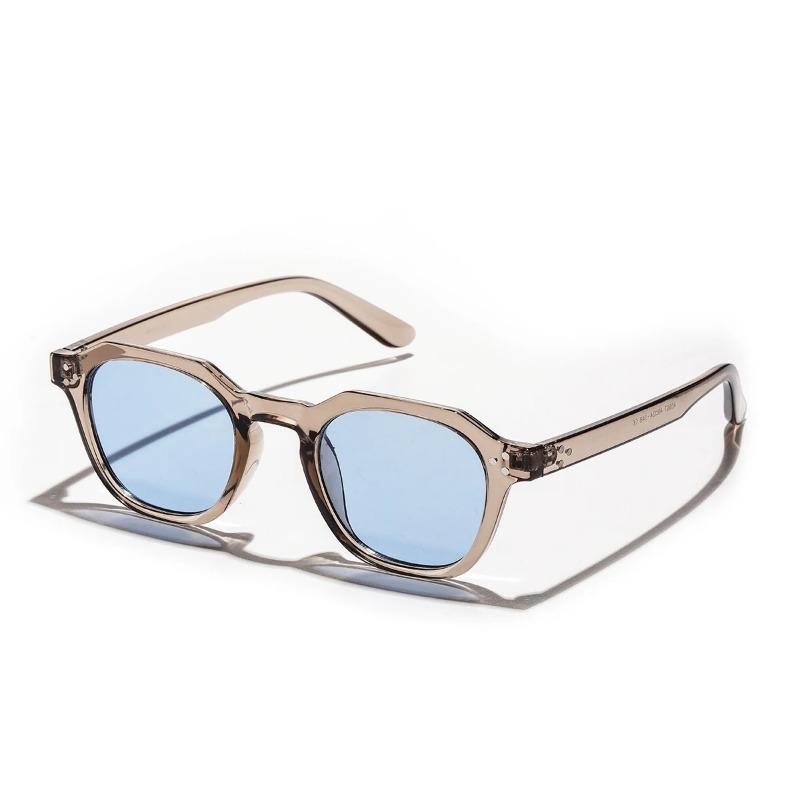 New Luxury Round Light Sunglasses Designer Sun Shades Brand Retro Eyewear Gift For Women Men Sun Glasses Uv