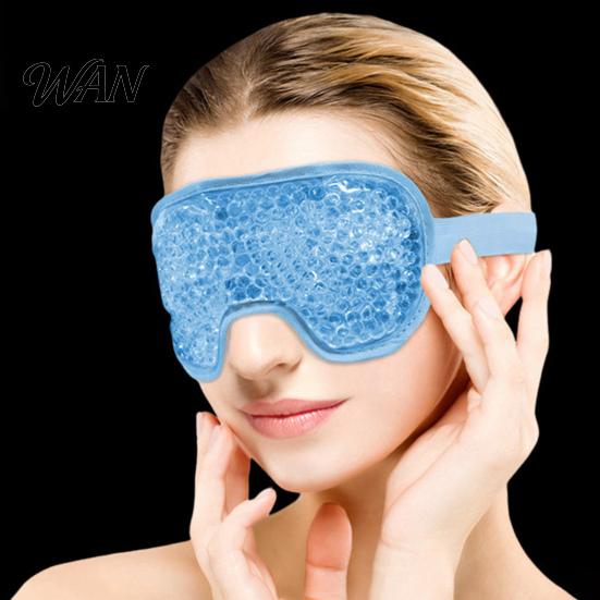 Cooling Face Shield Gel Eye Cover Men Women Hot Cold Compress Pack Reusable Post Surgery Puffiness Allergies Relief Ice
