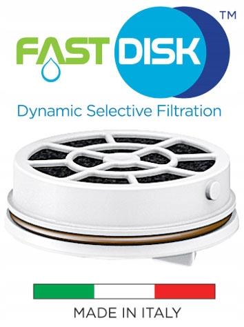 LAICA FAST DISK 6 Stück Wasserfiltereinsätze für LAICA Filterflaschen