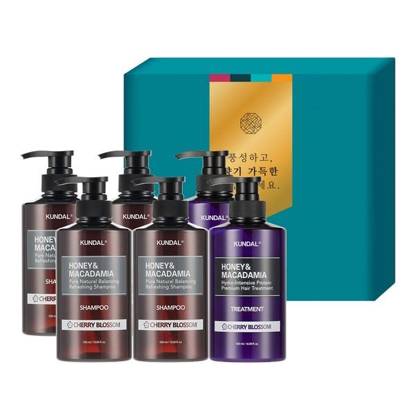 

Праздничный подарочный набор Kundal Hair 6 A Cherry Blas Thumb, 1 комплект, набор популярной корейской косметики