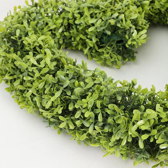 Yapay Kalp Çelenk Duvar Kapı Pencere İç Mekan Dış Mekan Kullanımı İçin Sahte Yeşil Bitki Dekor Bakım Gerektirmez Gerçekçi Asılı Yeşillik