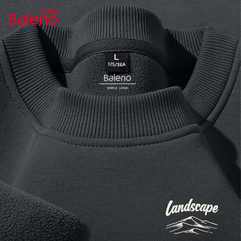 Baleno Men s Sherpa Fleece Round Neck Sweatshirt XL