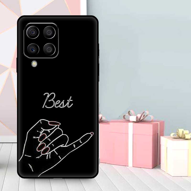 

BFF Best Friends Forever Black Case For Samsung Galaxy M56 M52 M32 M53 M16 M11 M21 M31 M35 M12 M13 M14 M15 M36 M55 M34 M54 Samsung M32 4G