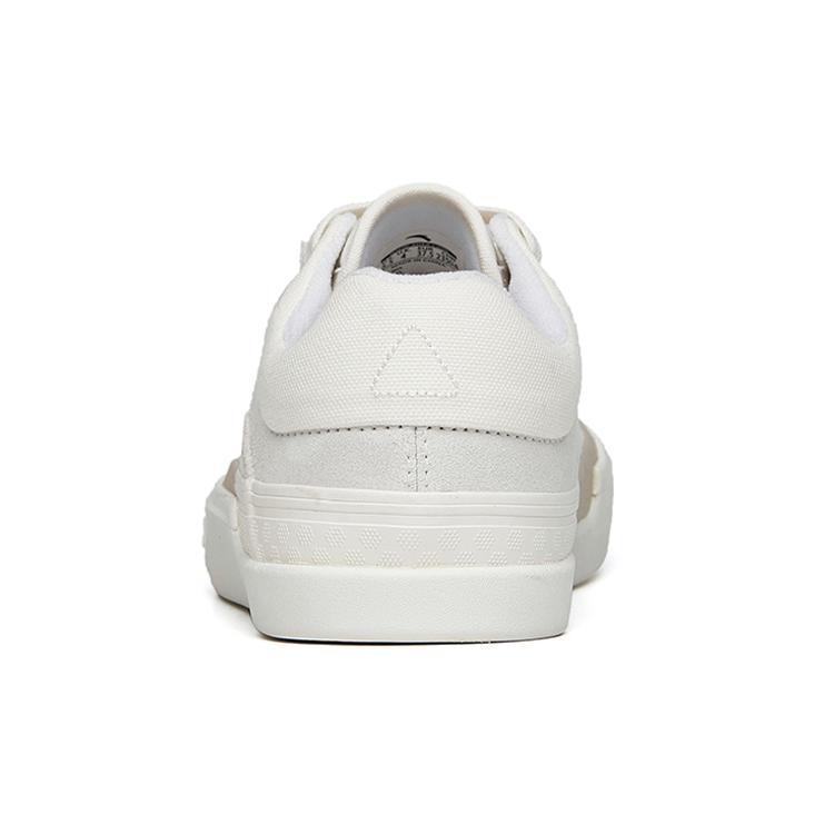New Anta Ao Li Low Top Skateboard Shoes Women's White Leather Suede 122218011-2